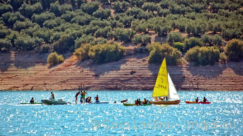 Las playas de interior en Andalucía